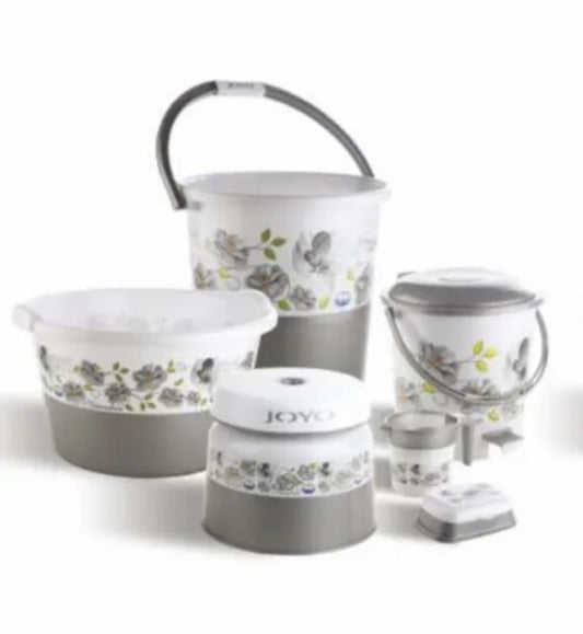 Grey Joyo bucket sets 6 piece