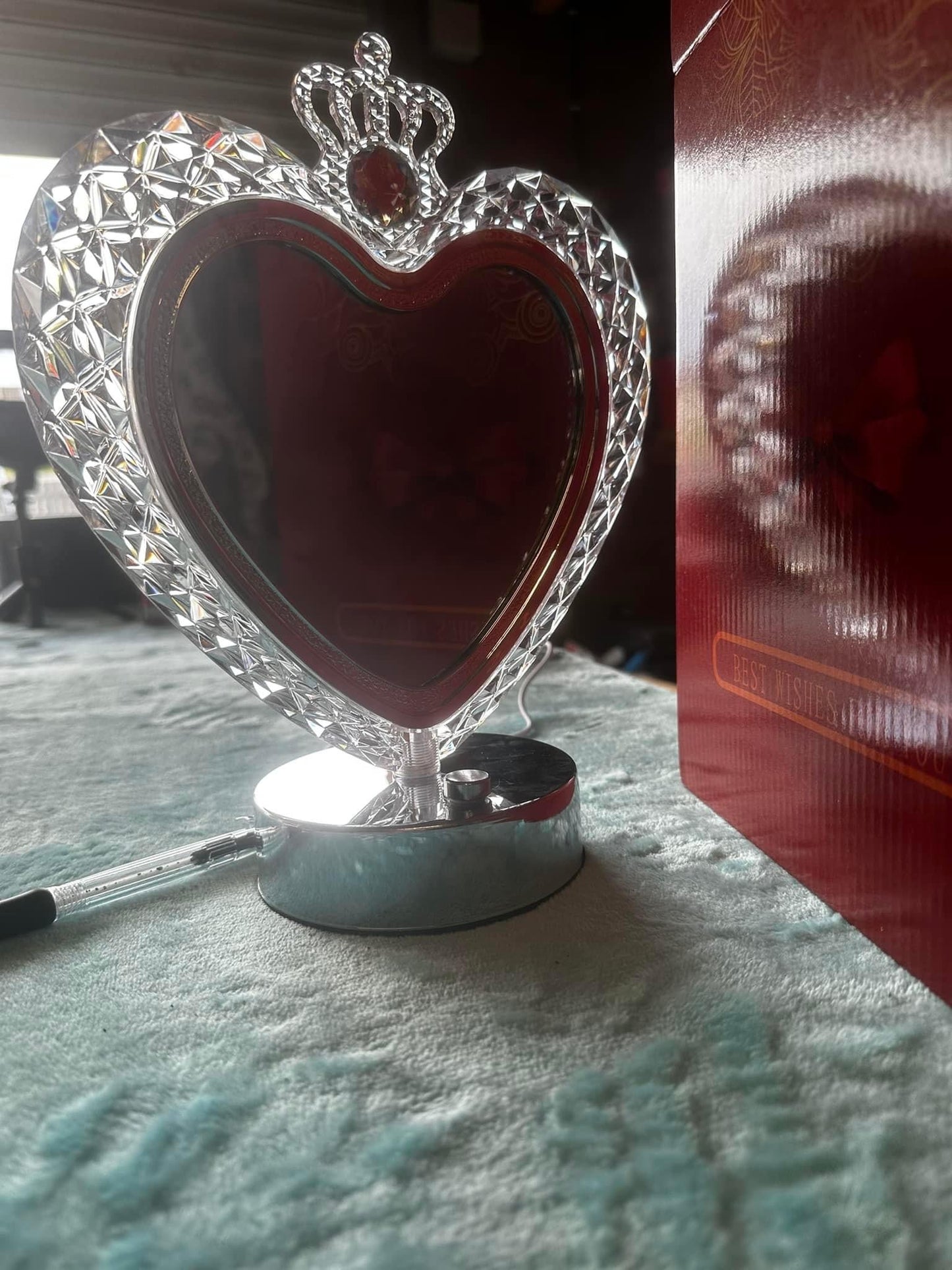 Colour changing magic mirror / photo frame