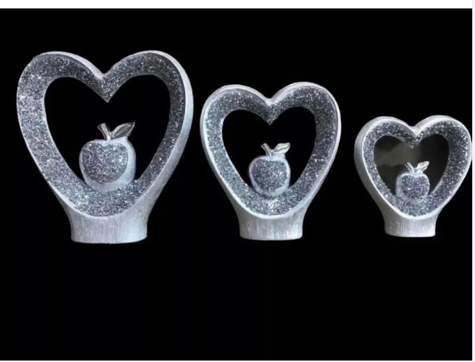 Set of 3 hearts