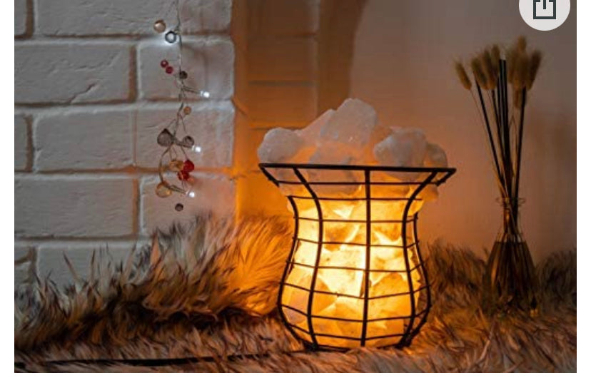 Himalayan salt lamp