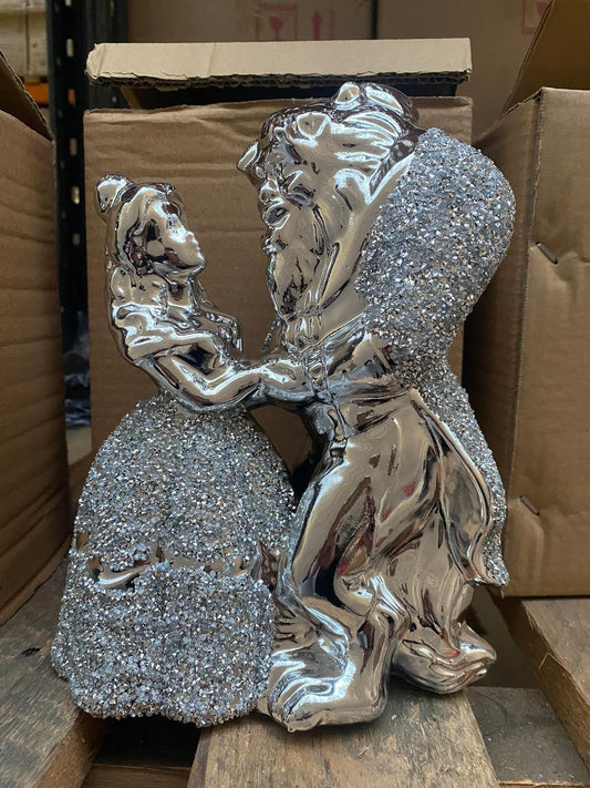 Beauty and the beast ornament