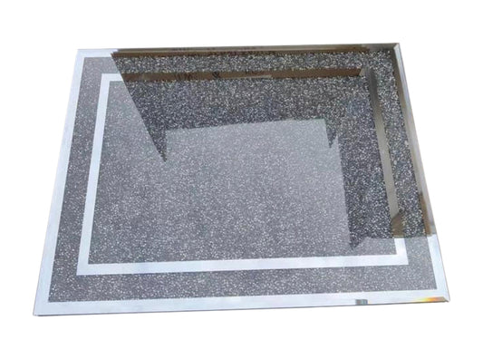 Plain crystal chopping board