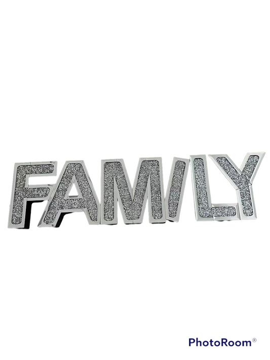 Wall hanging Family sign